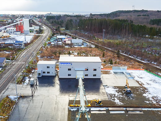 株式会社カナモト長万部営業所外観